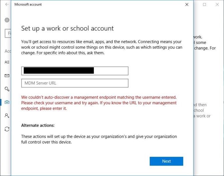 Enrolling a Windows 10 1607+ device into Intune SCCMentor Paul