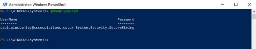Creating User Accounts in Microsoft 365 using PowerShell – SCCMentor ...
