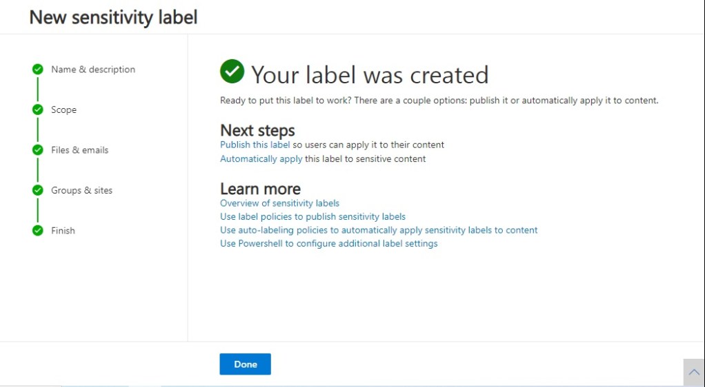 Creating Sensitivity Labels to protect your content – SCCMentor – Paul ...