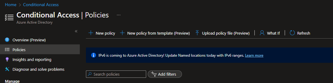 Just Dropped In (To See What Condition My Conditional Access Rule Was ...